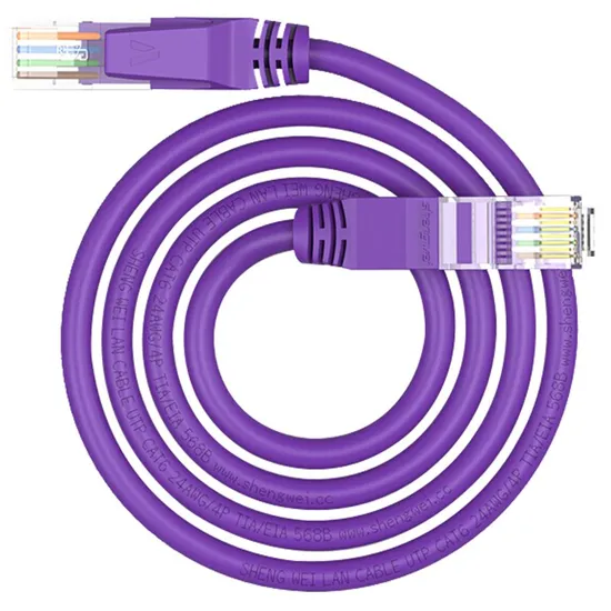 Pure Copper UTP CAT6 Ethernet LAN Cable 24AWG 1gbps 250MHz Jumper 
