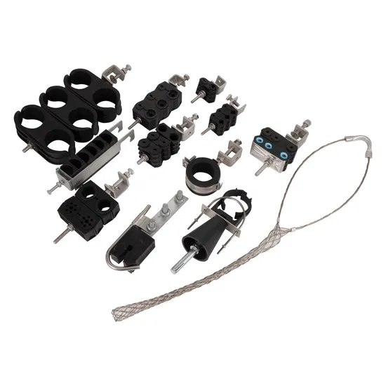Triple Hole Single Cable Clamp Cable Clip Feeder Clip 