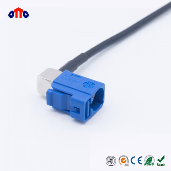 RG174 Coaxial Jumper Cable with SMA/N/Fakra Connectors for Car Antenna