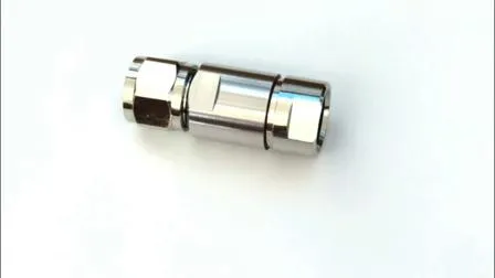 Antenna Electrical N Type Plug Male Clamp RF Coaxial Connector for 1/2′′ Foam Feeder (Flexible) Cable 
