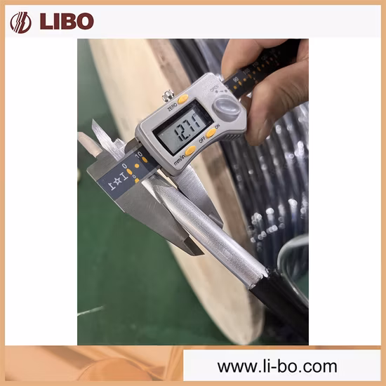 Hardline Cable 500 with Messenger Seamless Aluminum Tube